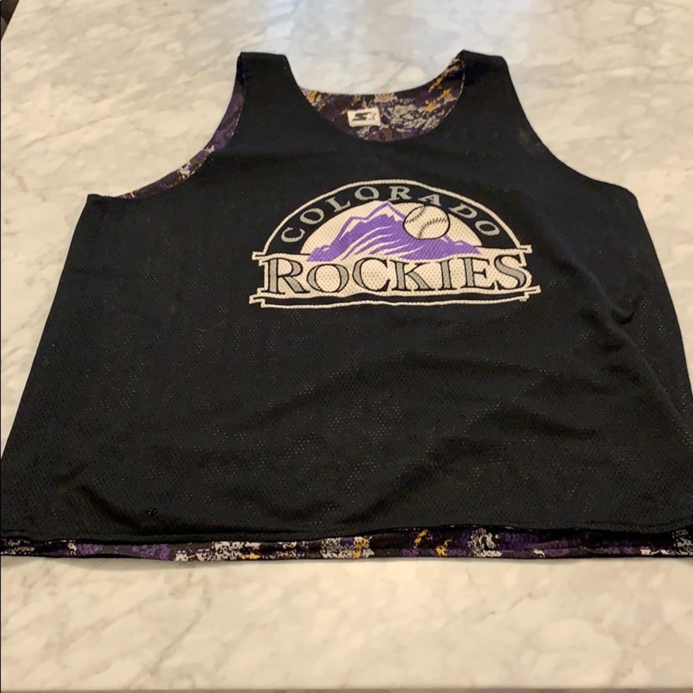 Reversible Starter MLB Colorado Rockies Tank Top